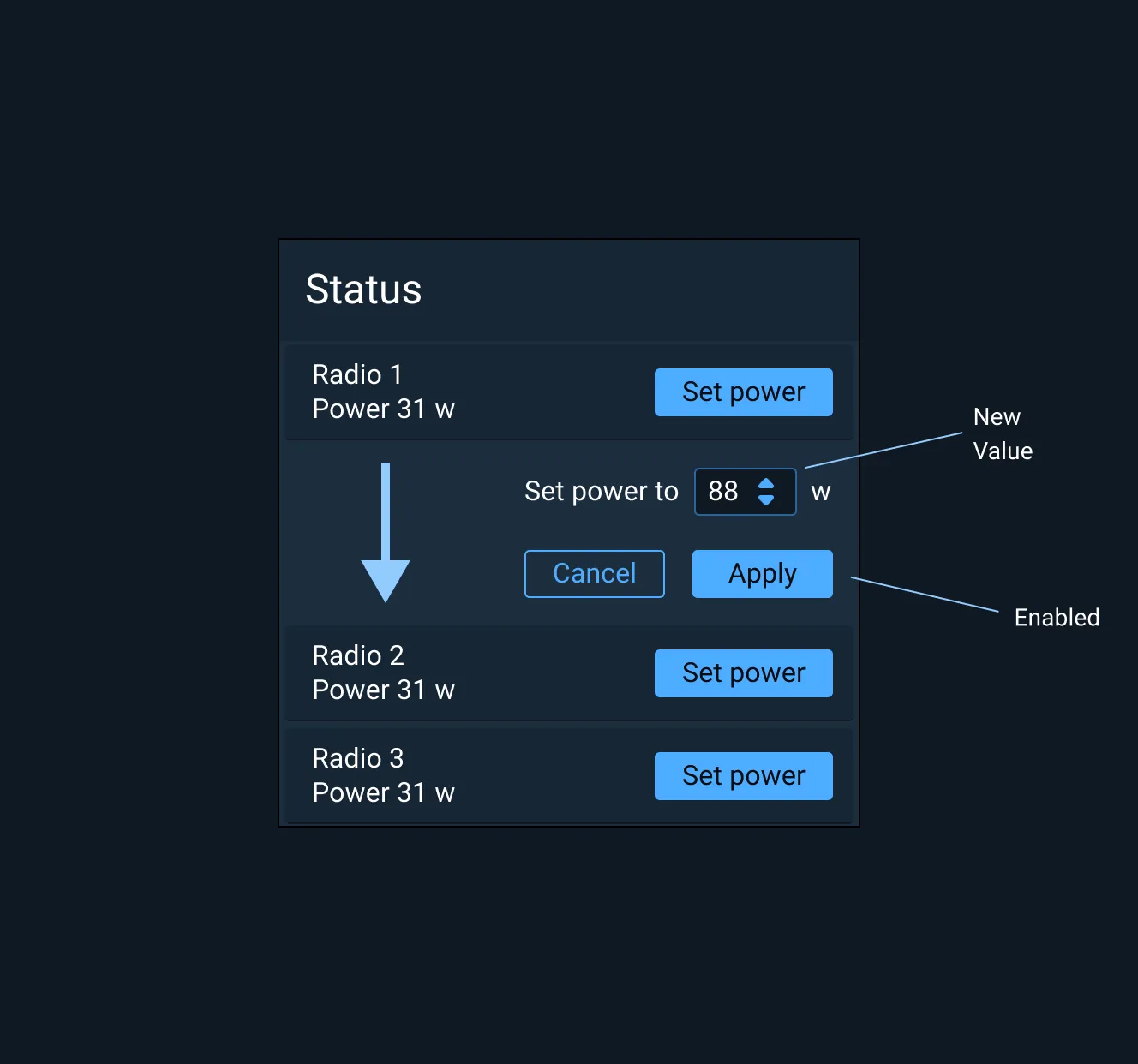 Modeless Pane example.